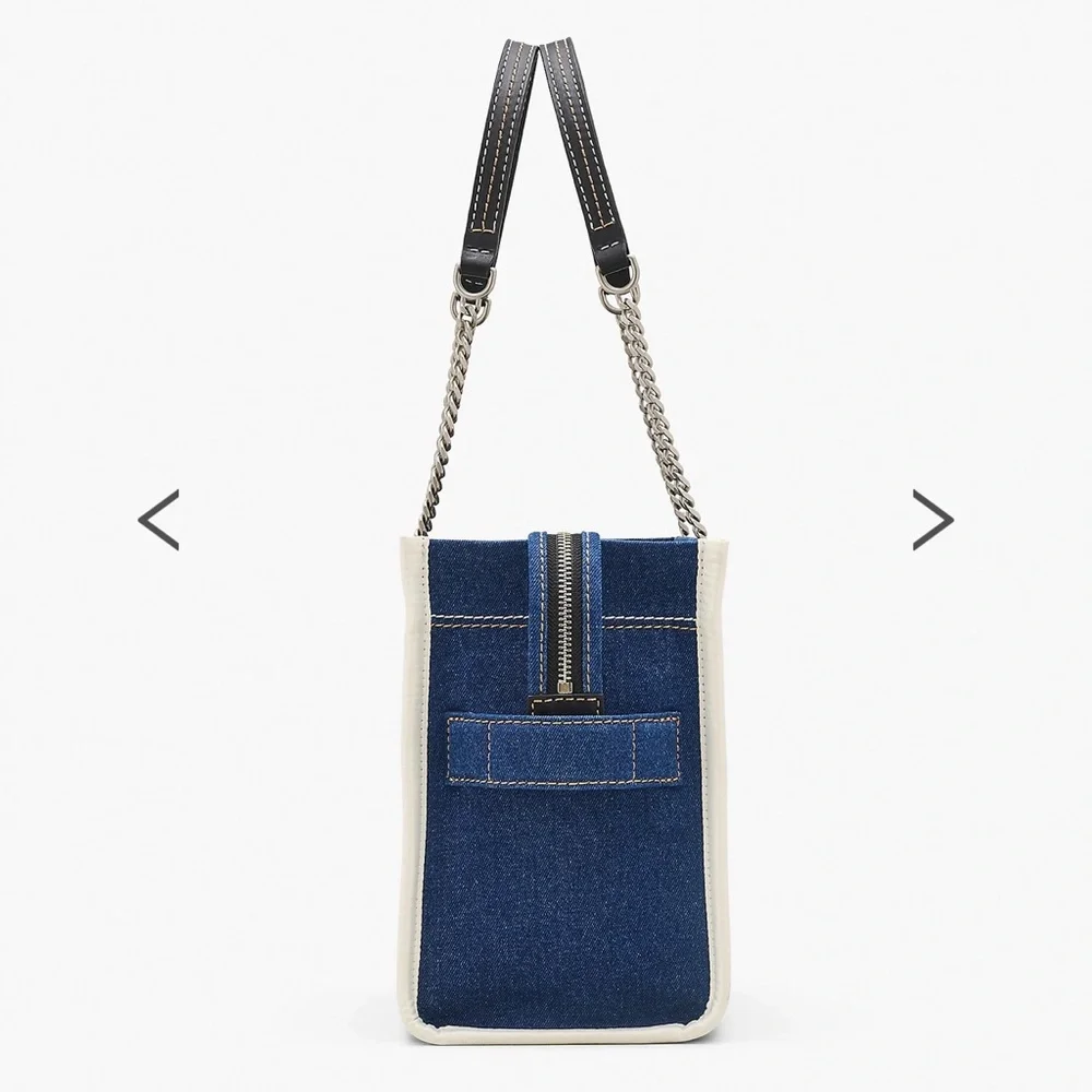 Marc jacobs denim chain tote medium - Picture 5 of 12